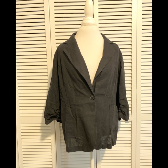 Last Kiss Black Blazer - Picture 1 of 3